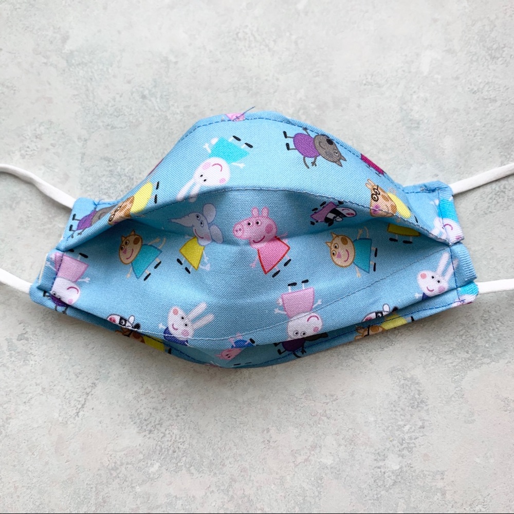 peppa pig face mask (adult & kids)